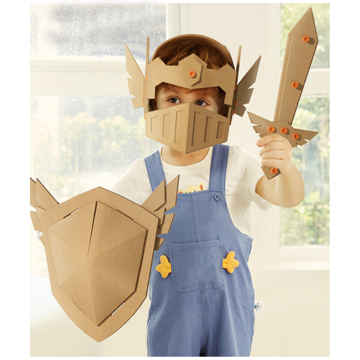 Herramientas De Cartón De Bricolaje Para Niños Mideer