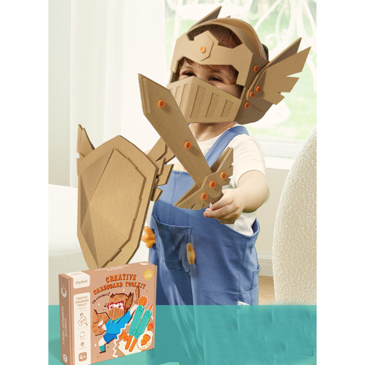 Herramientas De Cartón De Bricolaje Para Niños Mideer