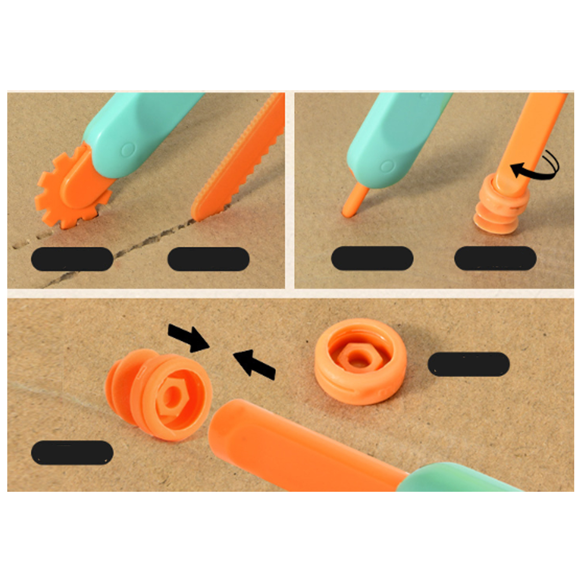 Herramientas De Cartón De Bricolaje Para Niños Mideer