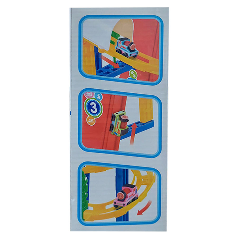 Tren Mágico Juguete Autopista Para Niños Multicolor