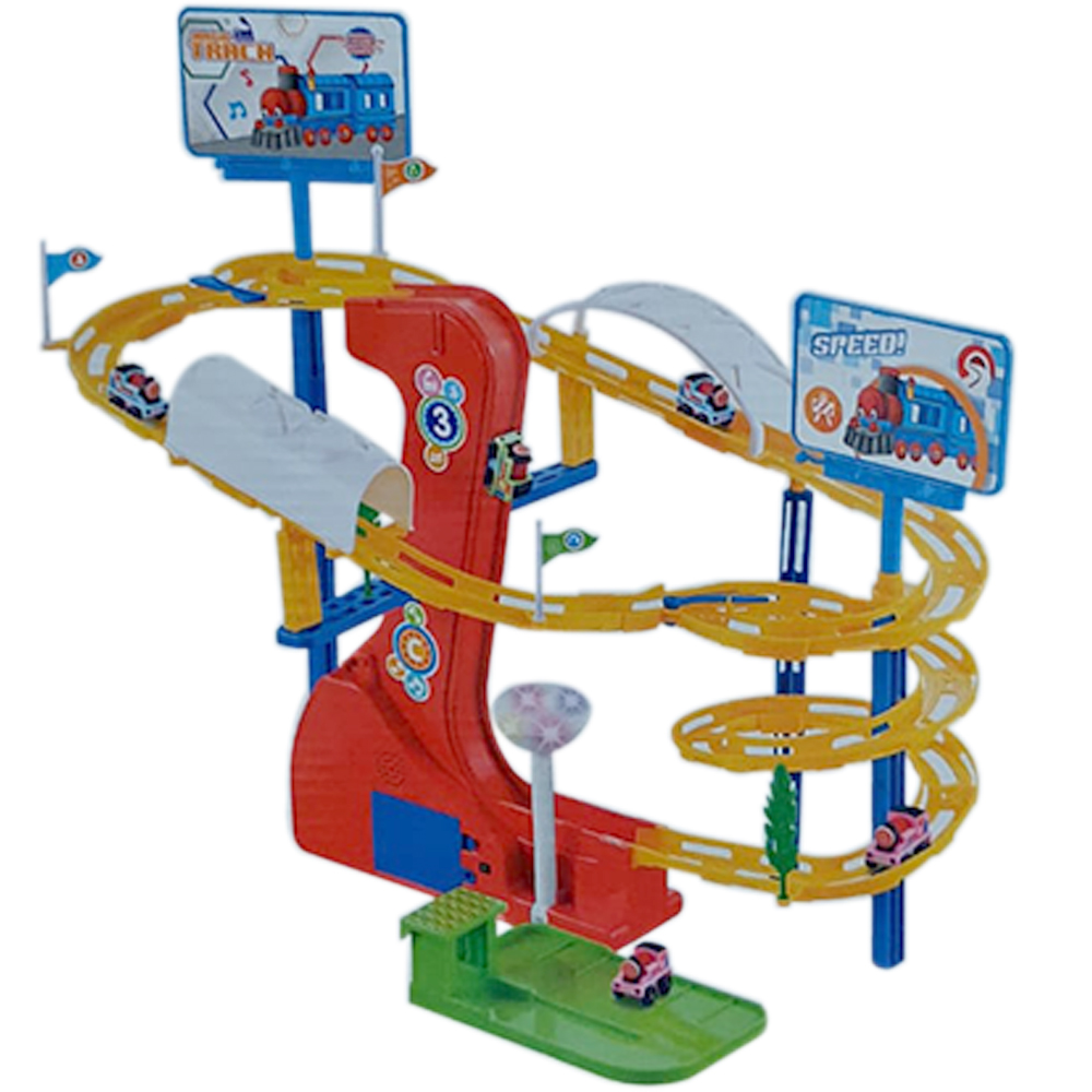 Tren Mágico Juguete Autopista Para Niños Multicolor