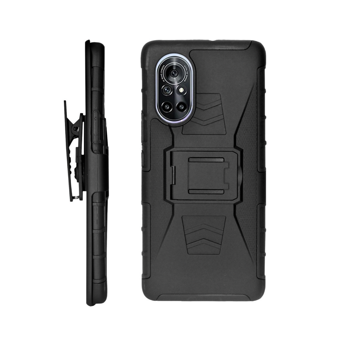 Funda Protector P/ Oppo A57 4g, Uso Rudo Clip C/ Mica