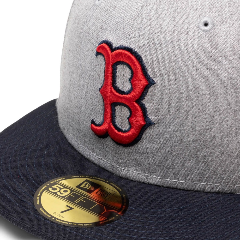 Gorra New Era Boston Red Sox 59fifty gris unisex 60272495
