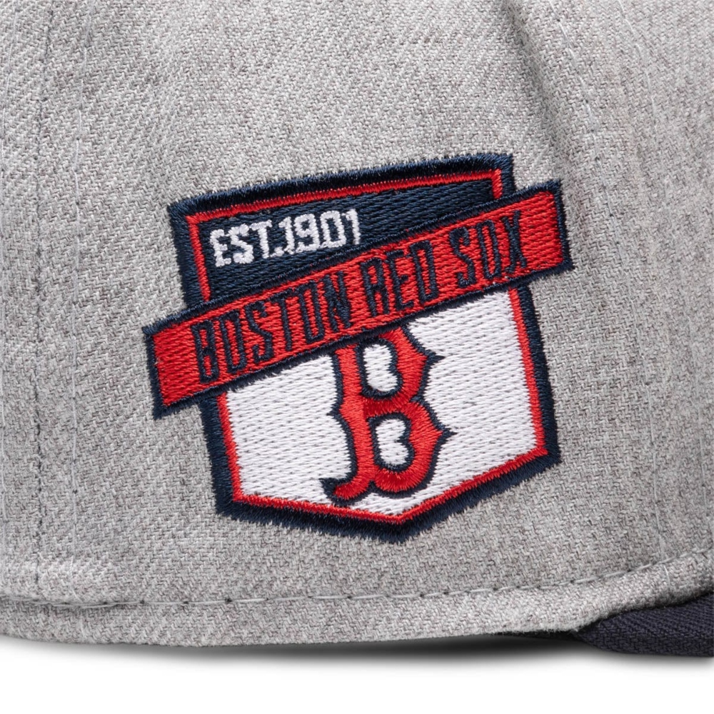 Gorra New Era Boston Red Sox 59fifty gris unisex 60272495