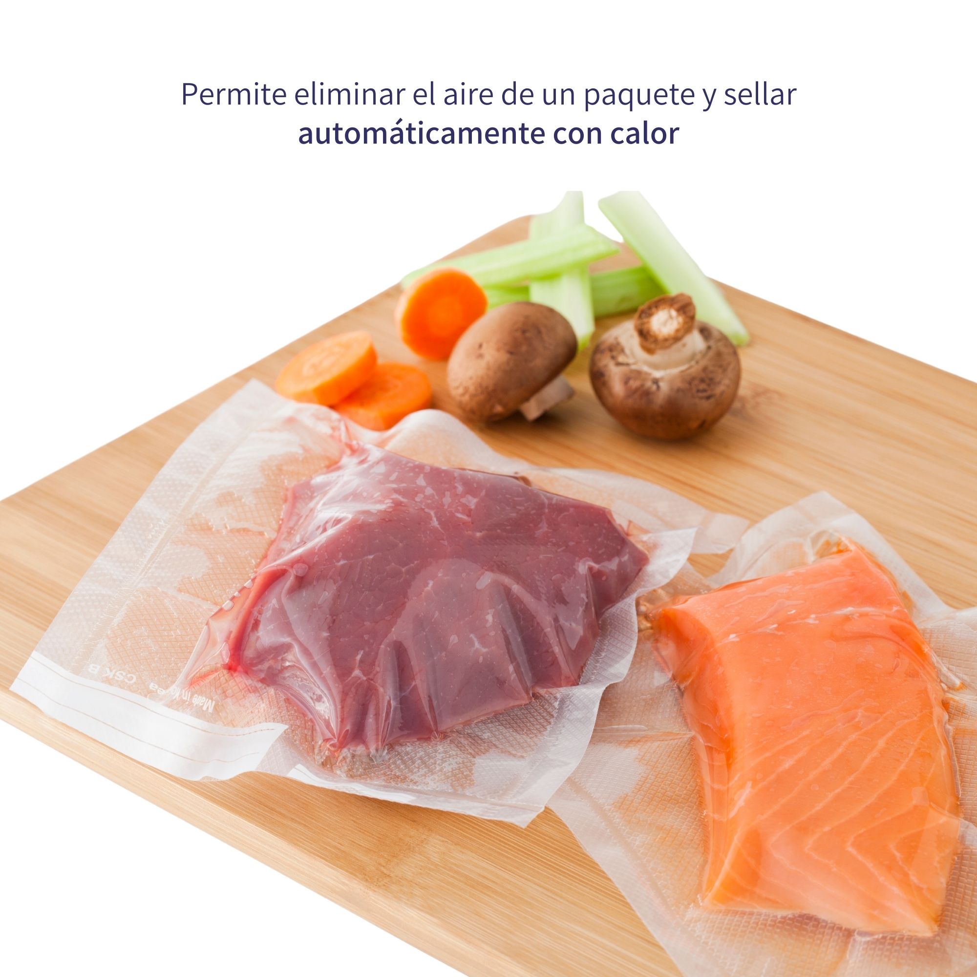 Maquina Empacadora Al Vacio Sistema Sellado Industrial 120w