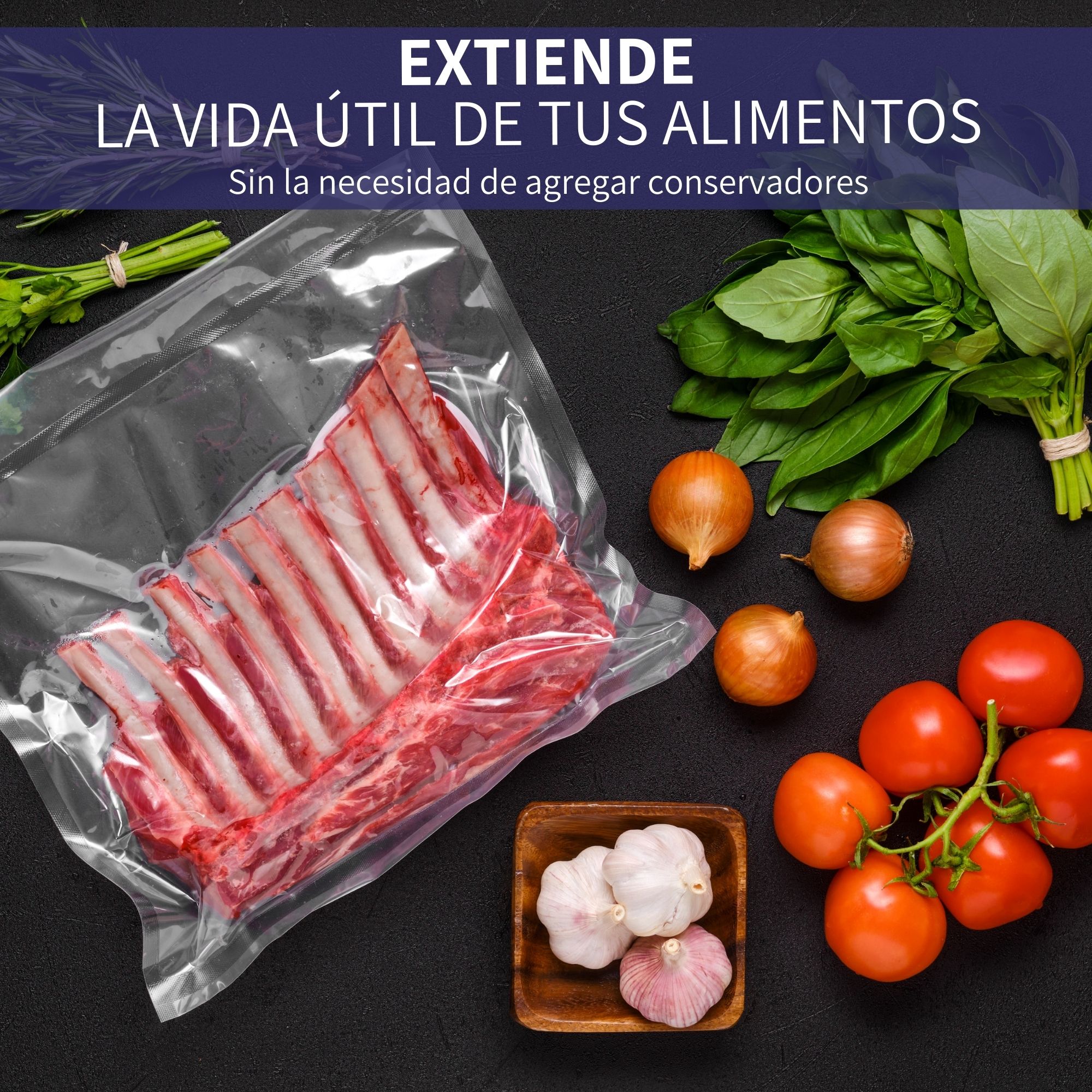 Maquina Empacadora Al Vacio Sistema Sellado Industrial 120w