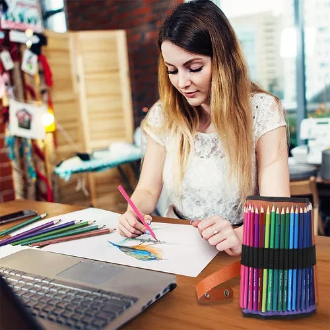50 Lápices De Colores Set De Arte De Lápiz Color Profesional