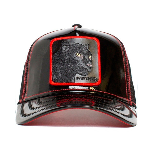 Gorra Goorin Bros Panther Piel Power Black Original