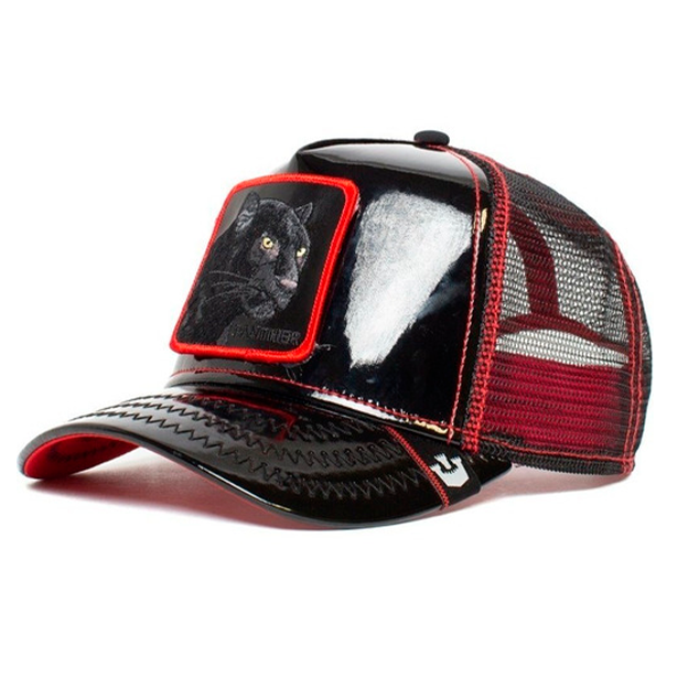 Gorra Goorin Bros Panther Piel Power Black Original
