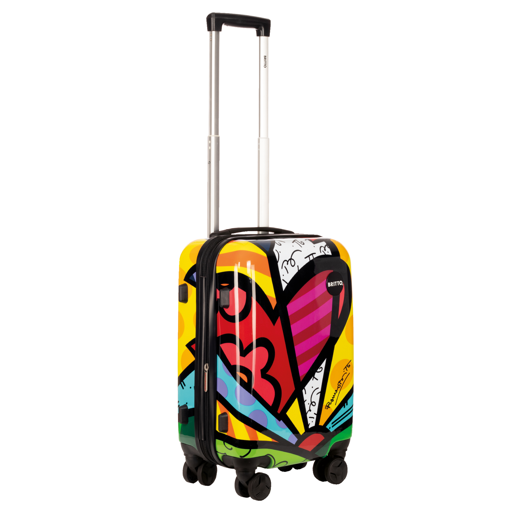 Maleta Rigida Romero Britto 20"