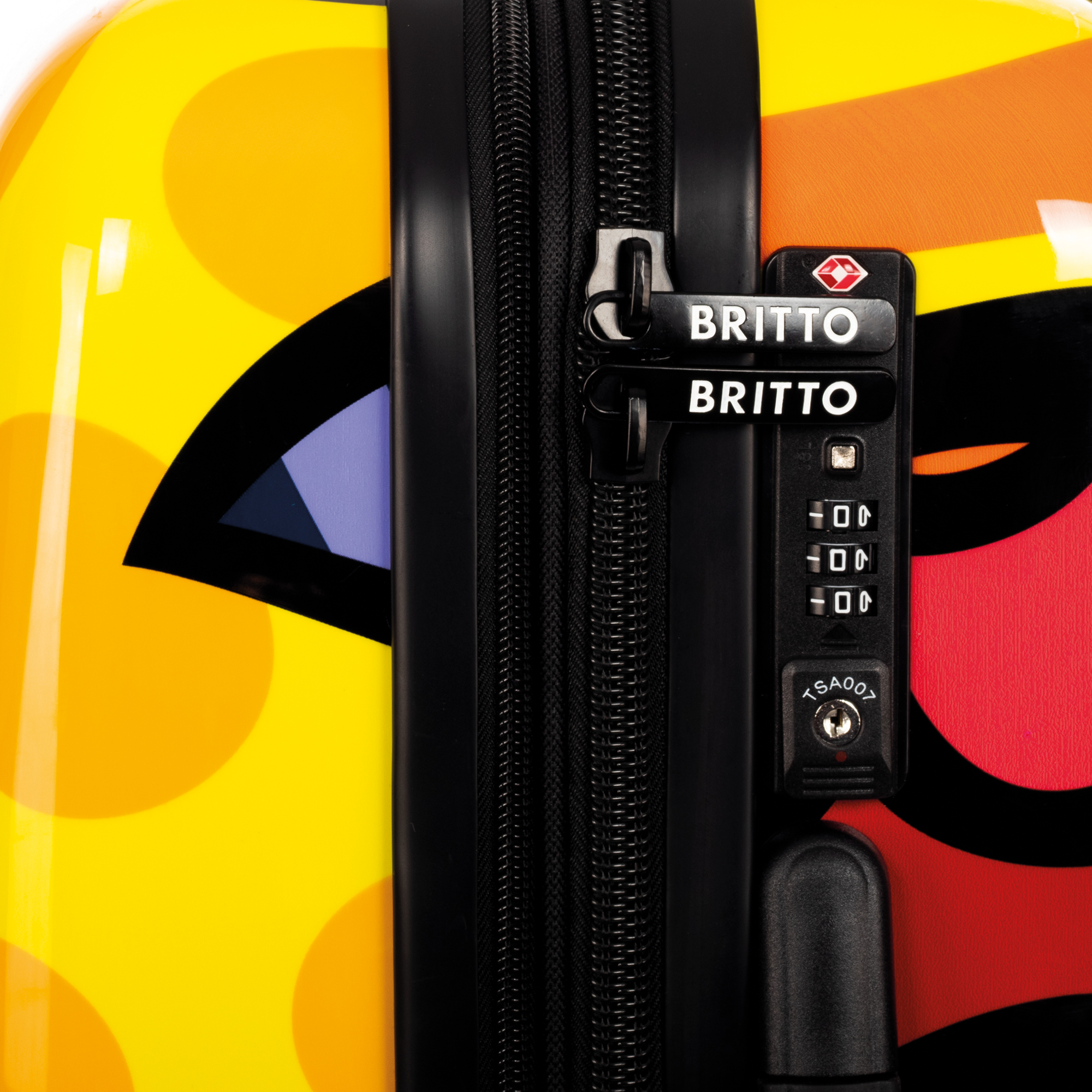 Maleta Rigida Romero Britto 20"