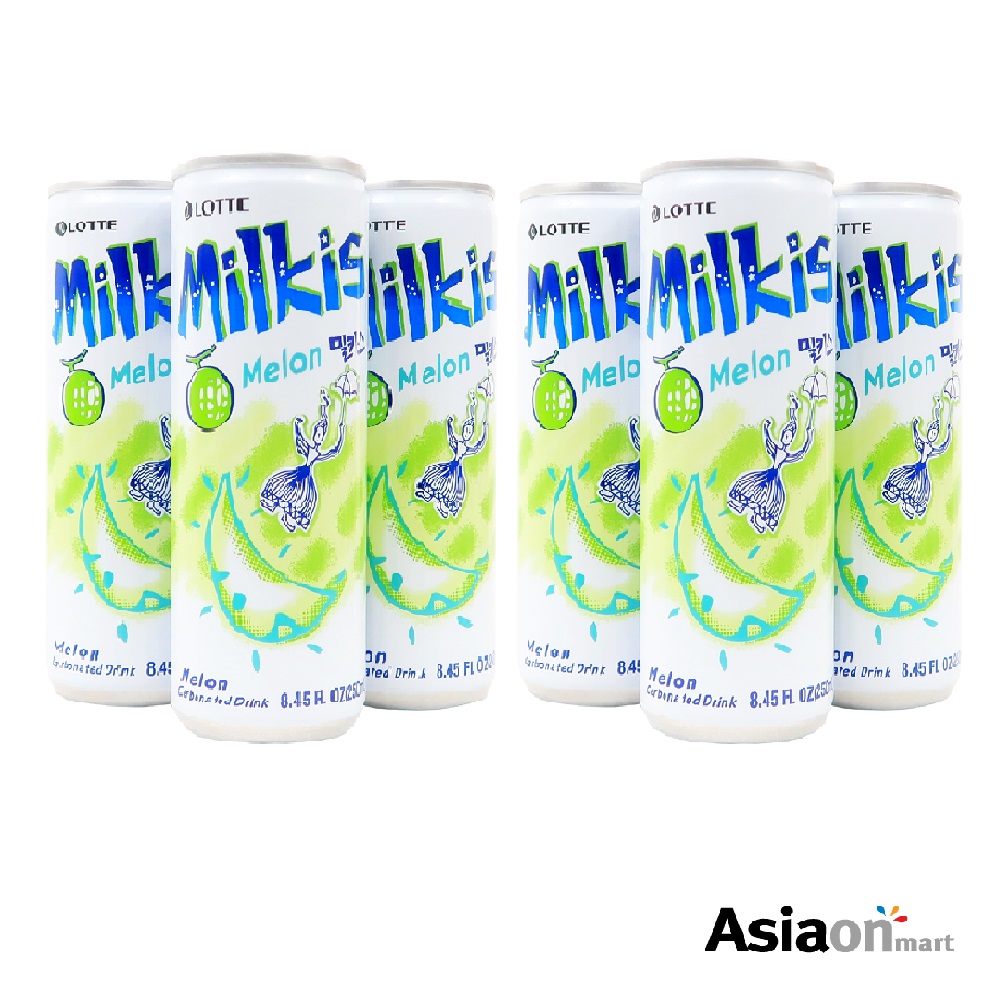 Lotte Bebida Coreana Milkis Melón 6pack 250ml