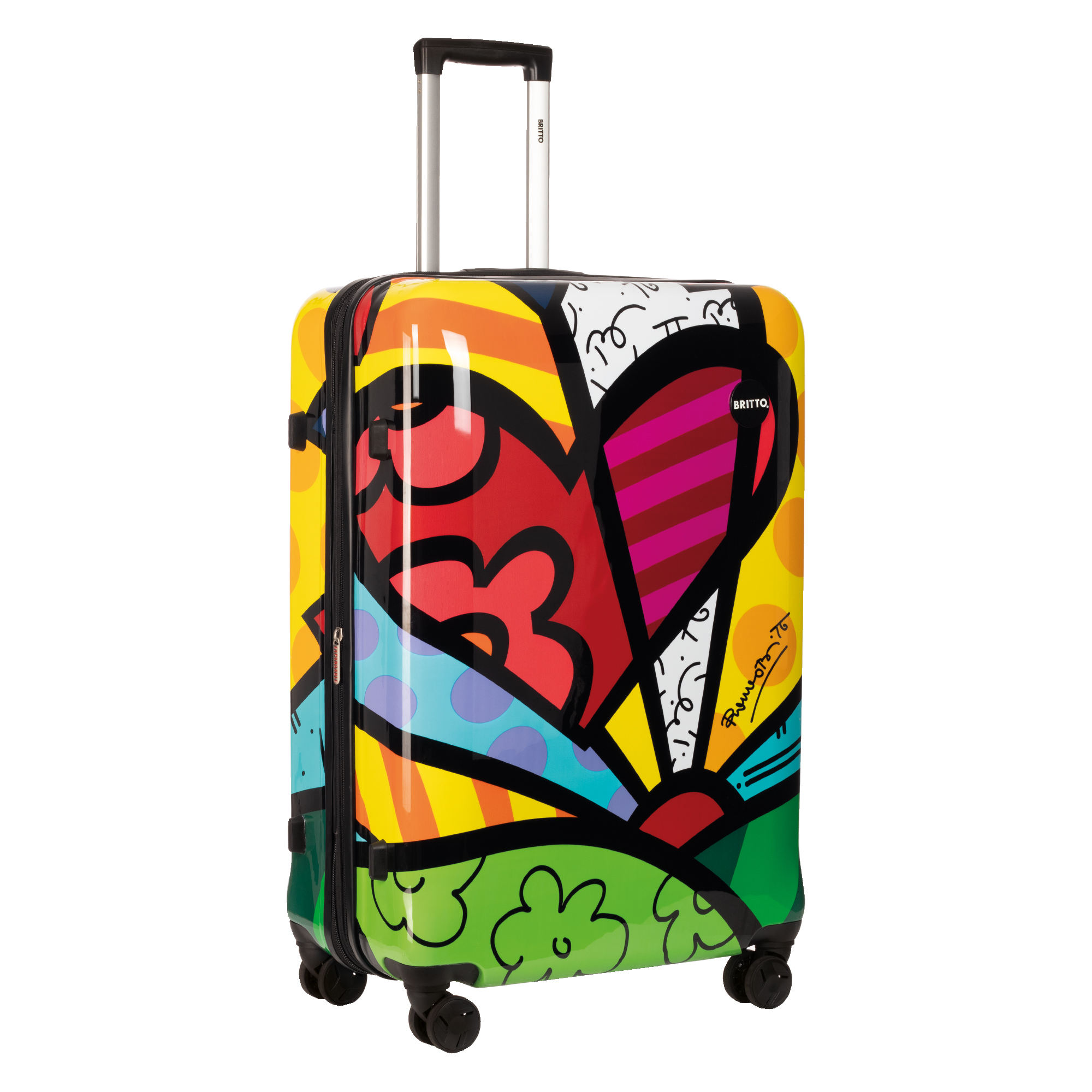 Maleta Rigida Romero Britto 28"