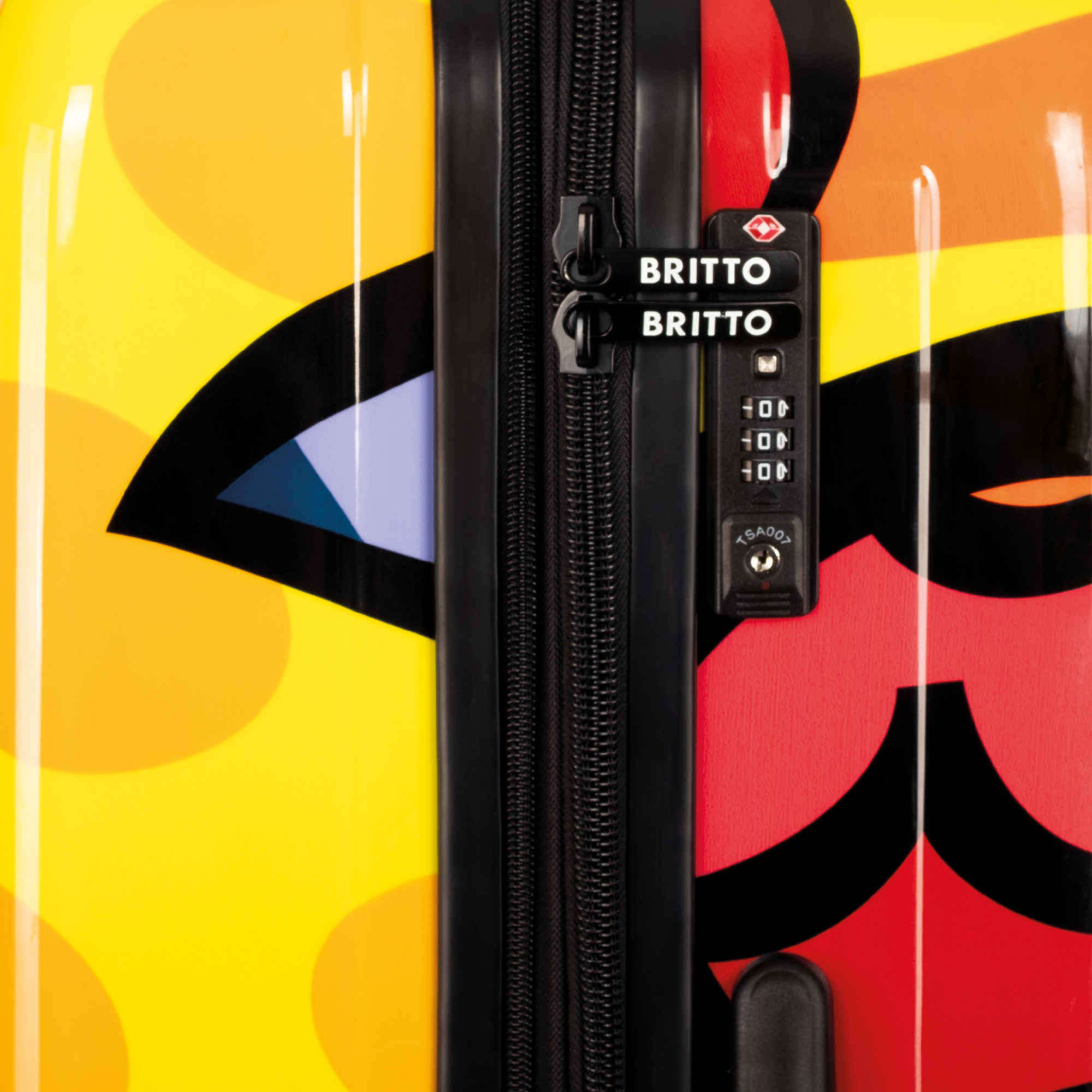 Maleta Rigida Romero Britto 28"