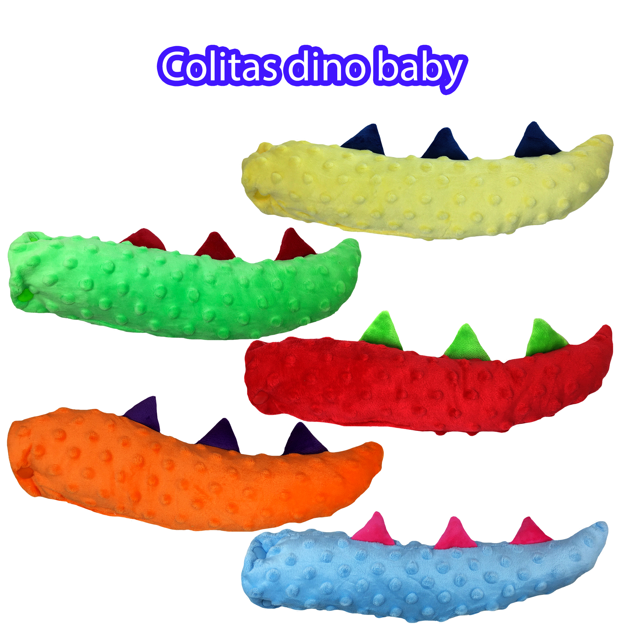 Pañal de tela ecológico para bebés con textura y colita de dinosaurio ecobaby original mas insertos