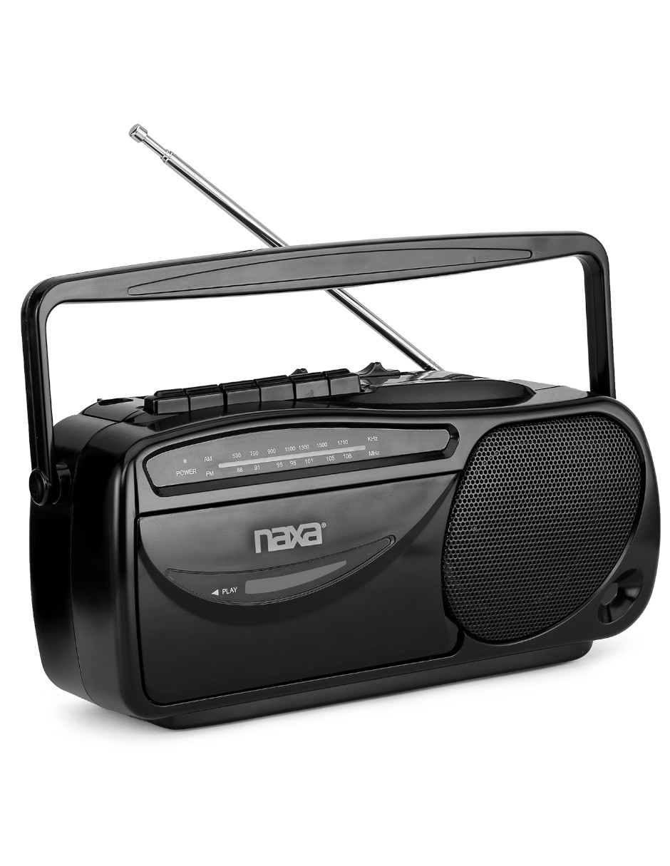 Reproductor de radio casete portátil