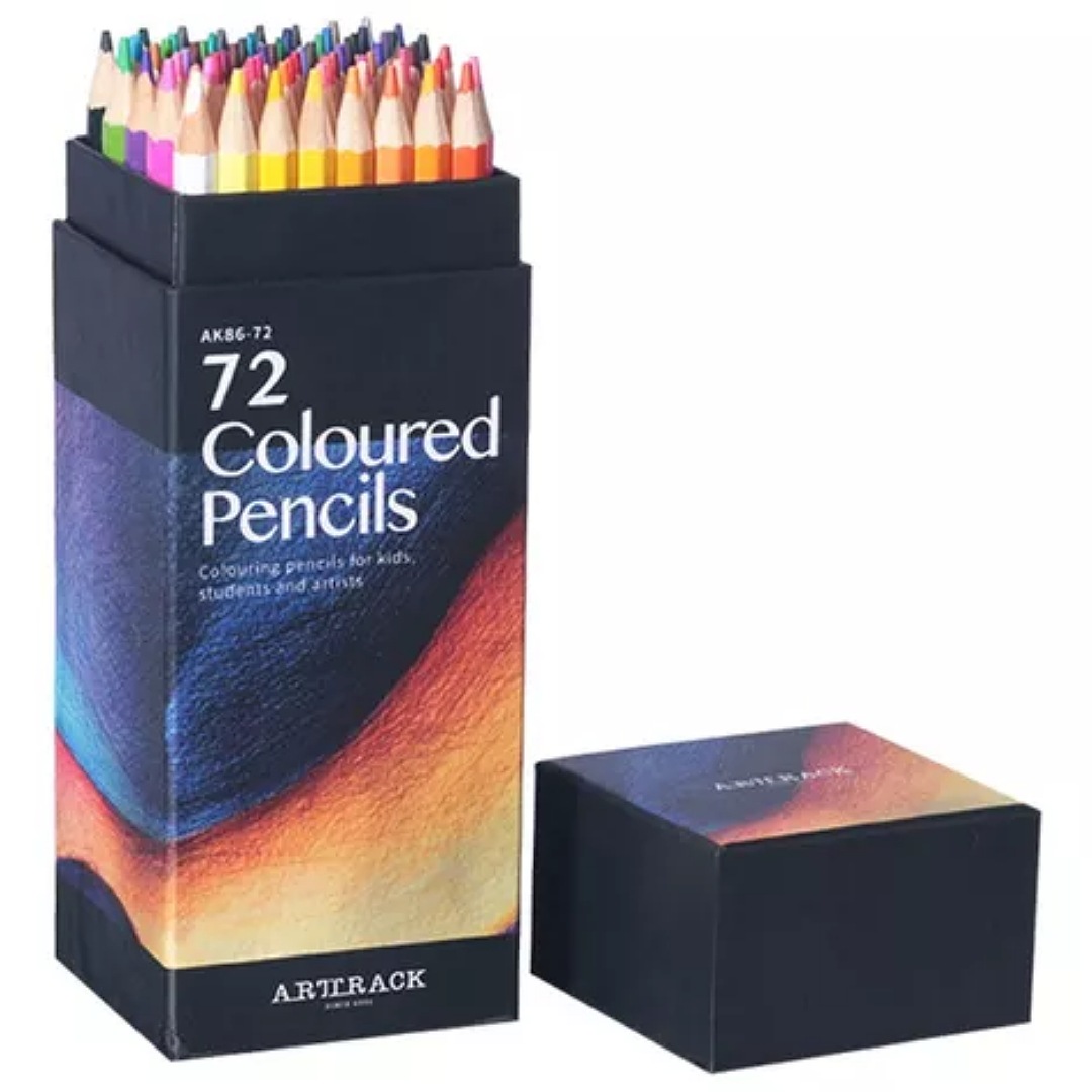 Lápices De Colores A Base De Aceite Creativos, 72 Piezas