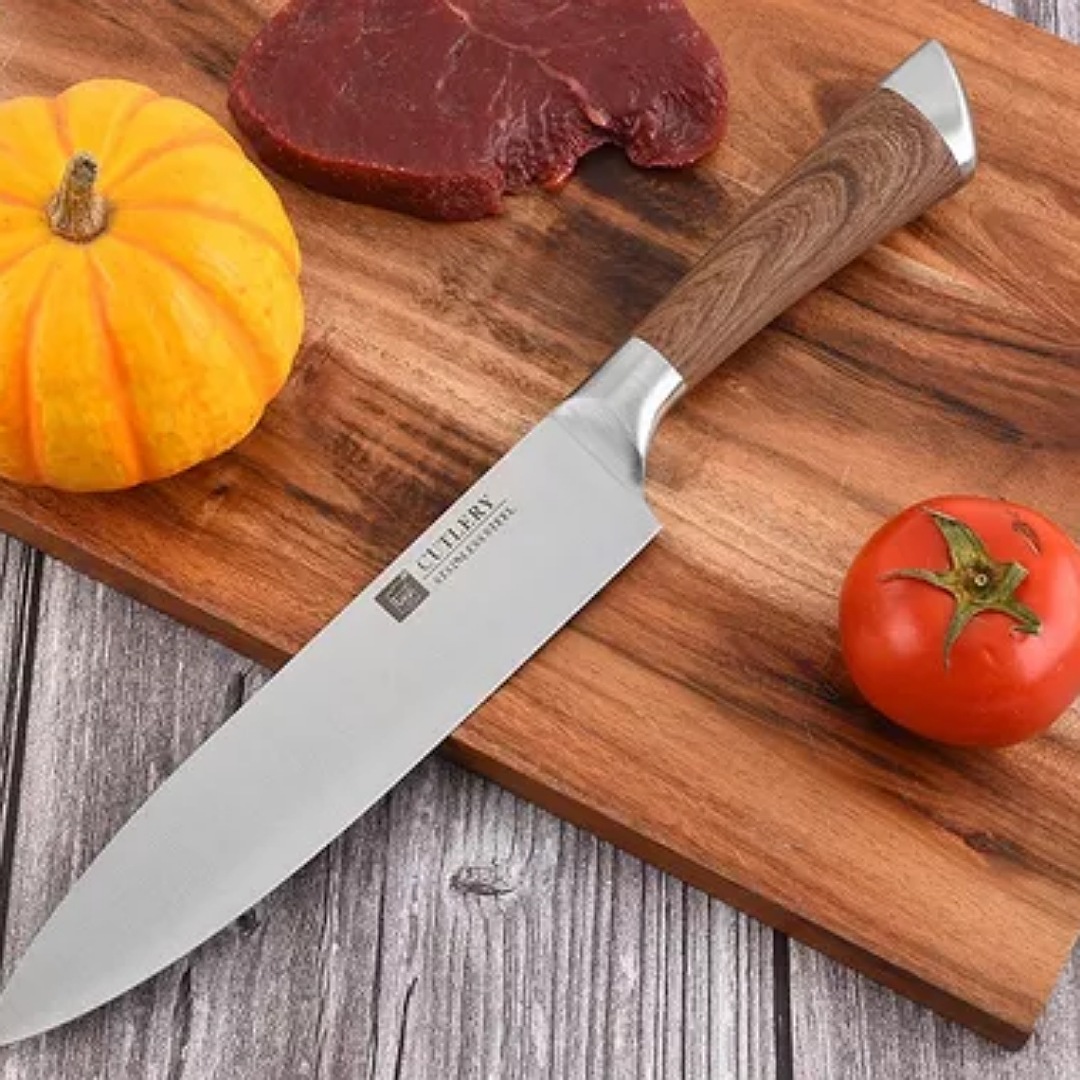 Juego De Cuchillos De Chef Profesional, 6 Unidades