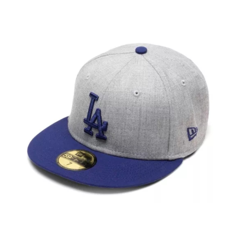 Gorra New Era 59Fifty Angeles Dodgers Heather Patch Gris 60272479