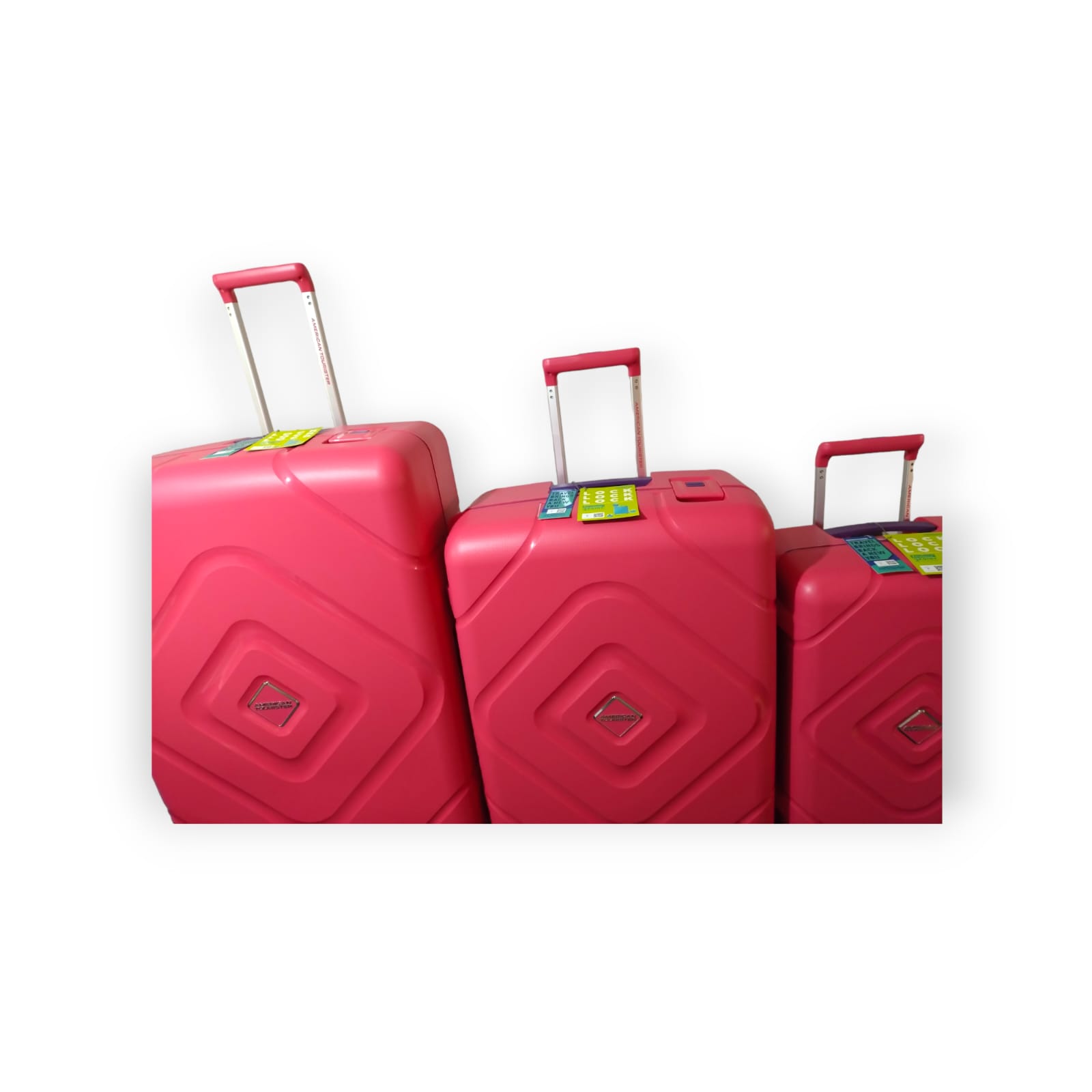 Set De 3 Maletas American Tourister Trigard Rosa