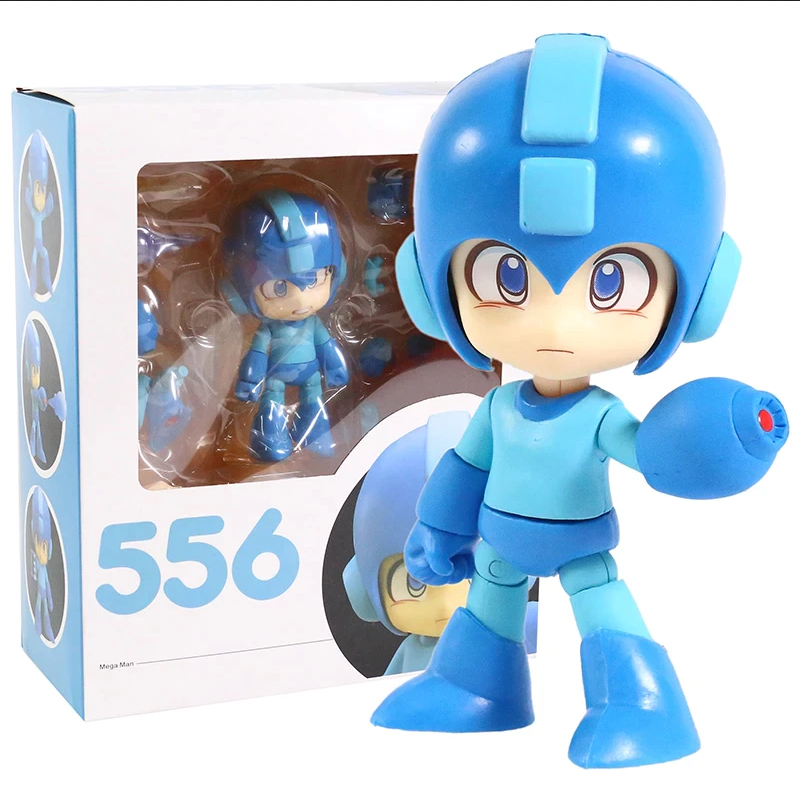 Mega Man 556 Megaman Rockman Nendoroid Figma Figura Anime