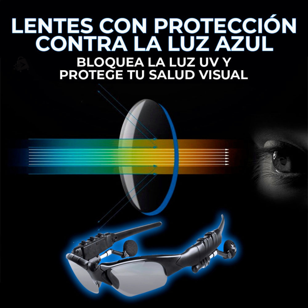 Lentes De Sol Con Audífonos Bluetooth