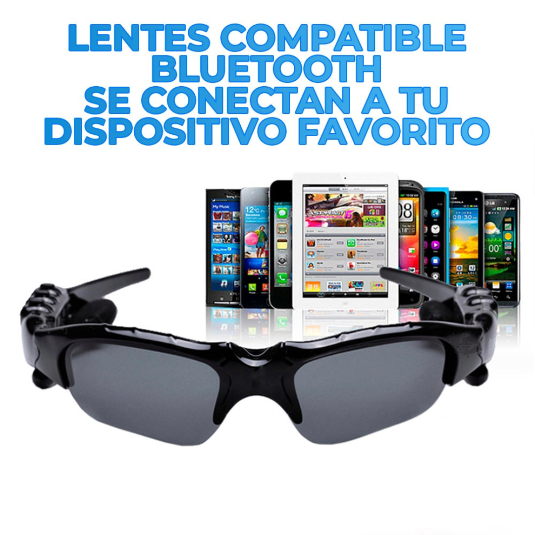 Lentes De Sol Con Audífonos Bluetooth