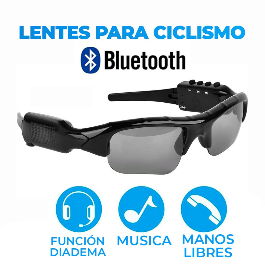 Lentes De Sol Con Audífonos Bluetooth