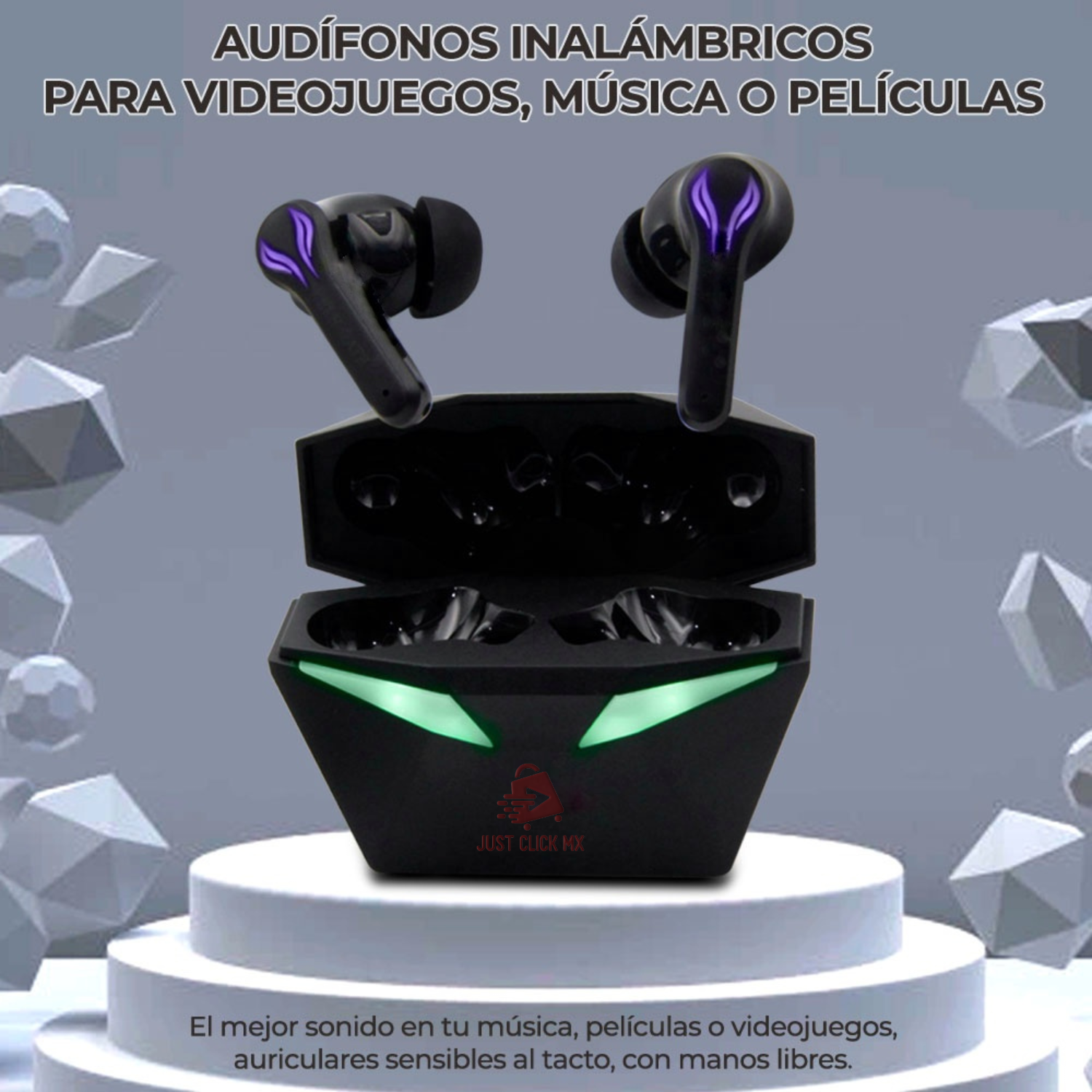 Audífonos Bluetooth Gamer Alien TWS 5.1