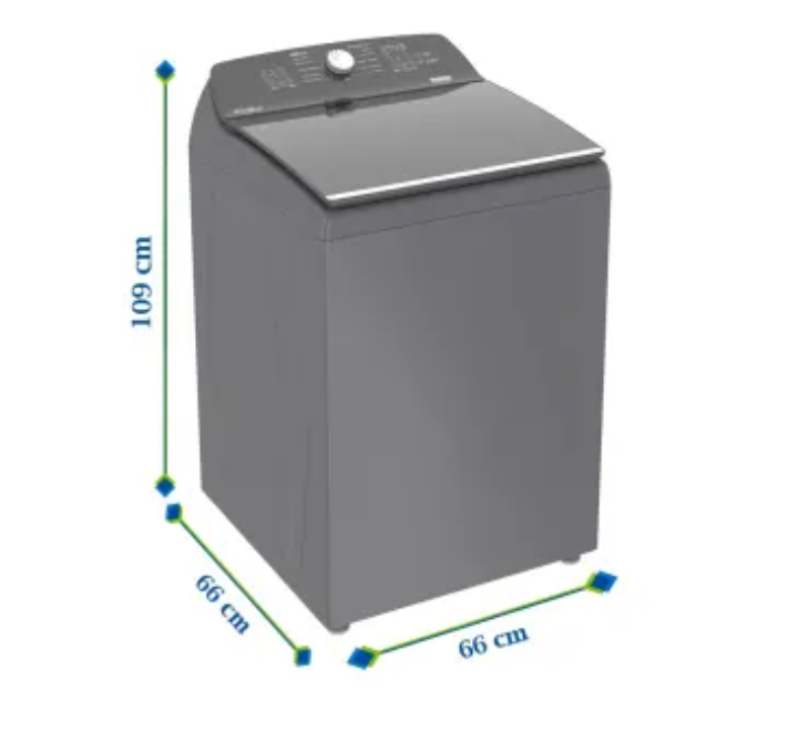 Lavadora Whirlpool 22 Kg Carga Superior