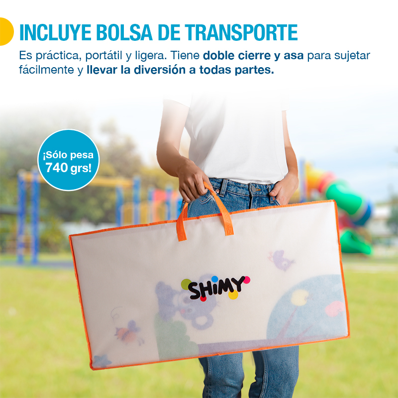 Tapete de Juego Plegable Portátil para Bebé y Niño XL 150x200cm SHIMY
