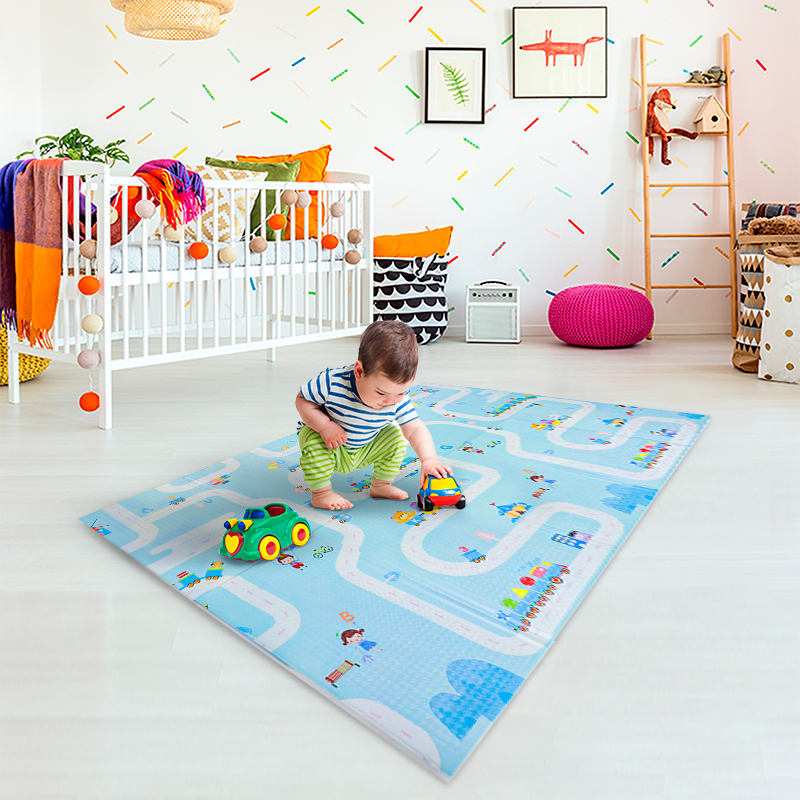 Tapete de Juego Plegable Portátil para Bebé y Niño XL 150x200cm SHIMY