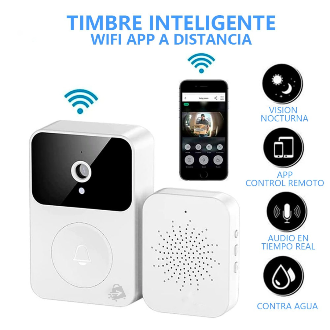 Timbre Con Cámara WIfi Inalámbrico
