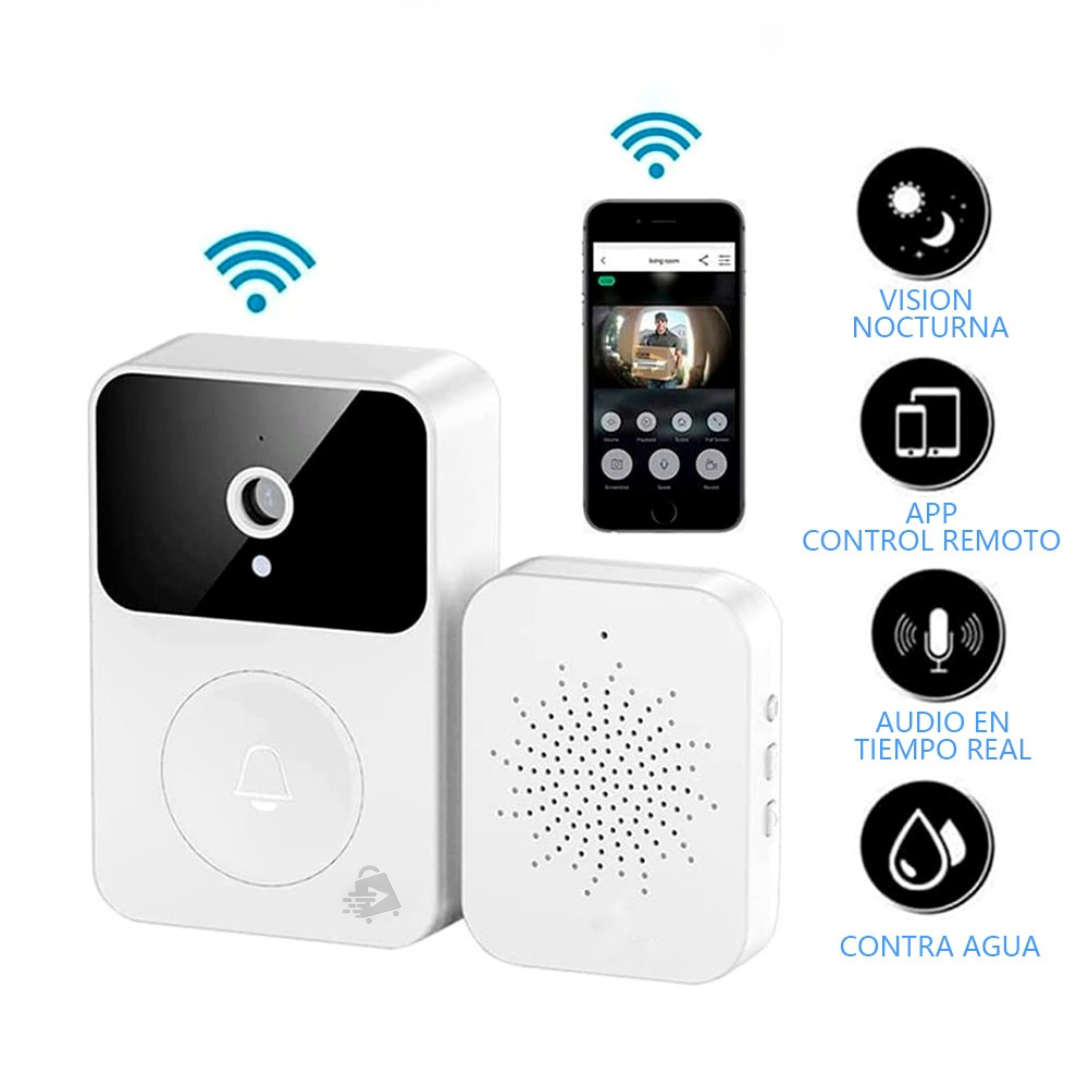 Timbre Con Cámara WIfi Inalámbrico