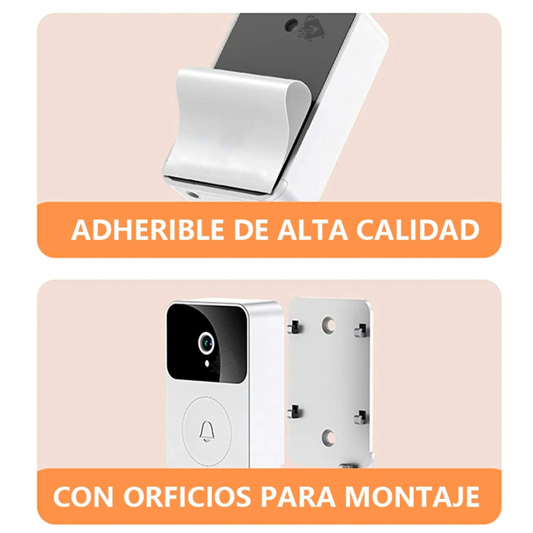 Timbre Con Cámara WIfi Inalámbrico