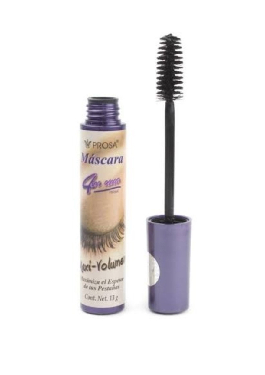 Máscara de pestañas Prosa Maxi Volumen 13g color negro