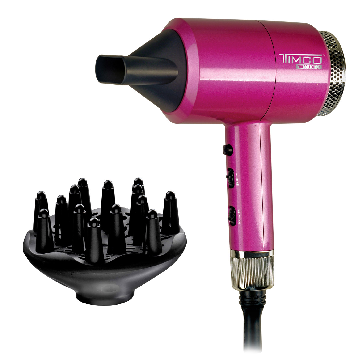 Secadora de cabello Pro Collection AntiFrizz Timco