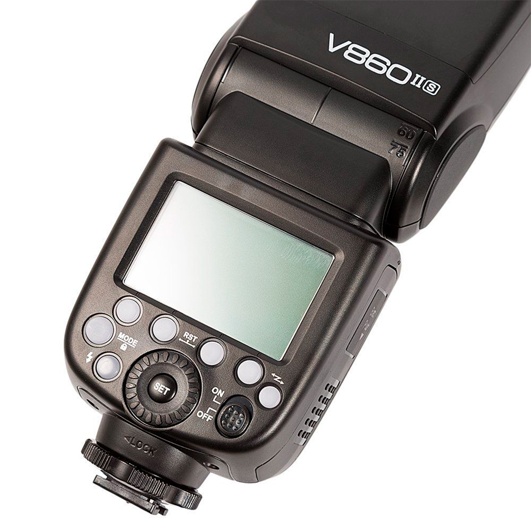 Flash VING Godox Fotográfico para Sony V860IIS, Compatible con auto flash E-TTL II