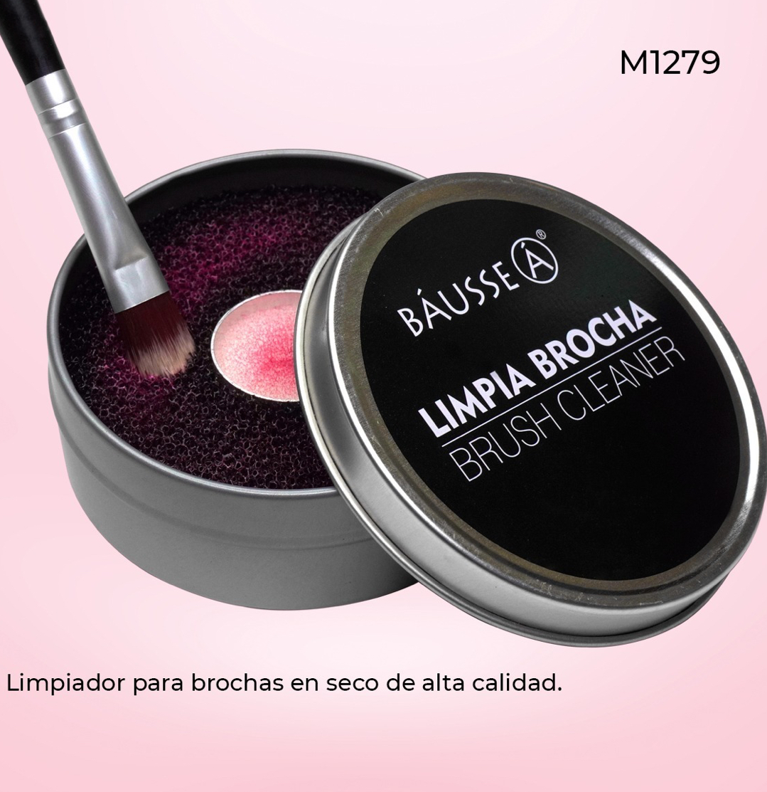 Estuche Limpia Brocha En Seco Maquillaje Reutilizable Báusse