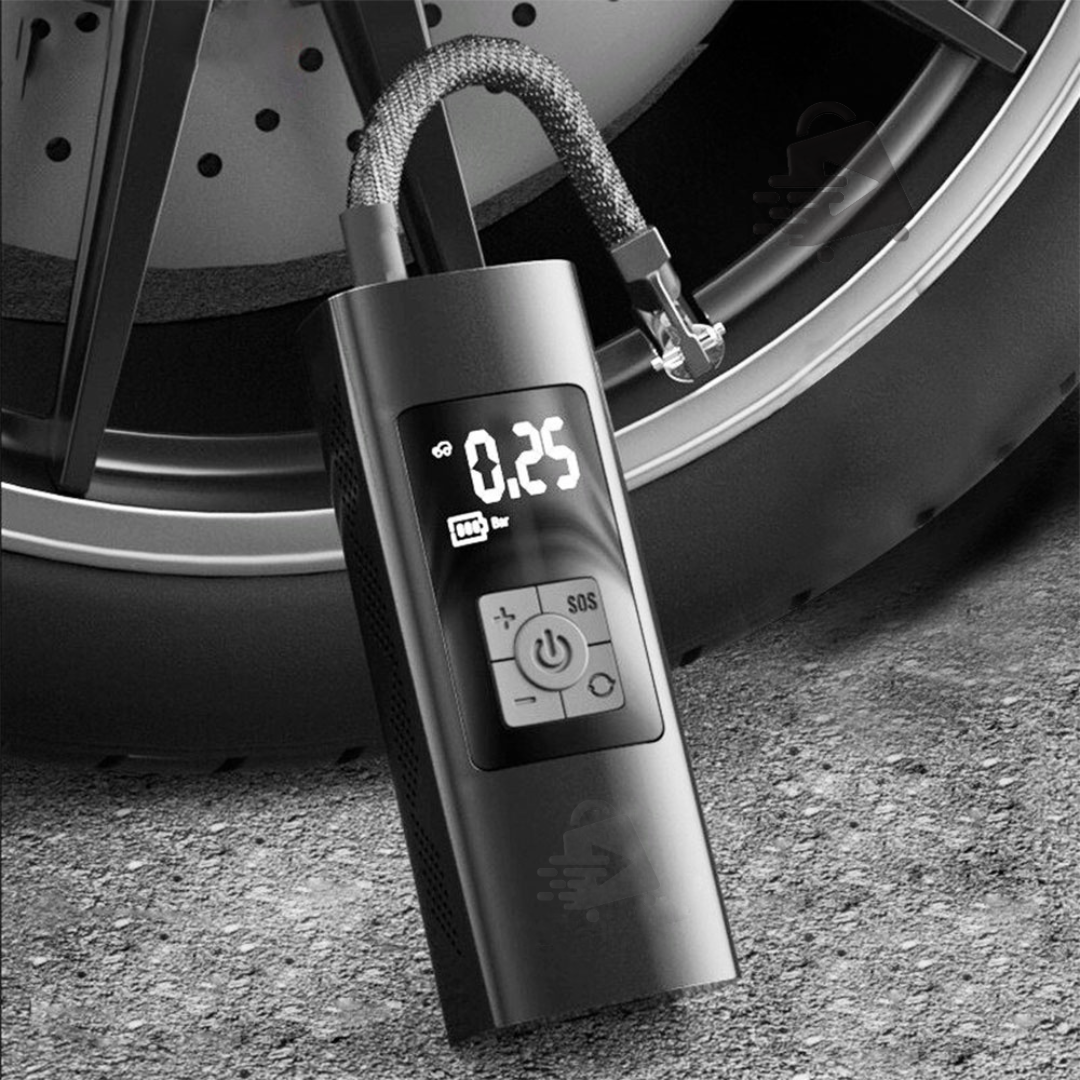 Bomba Compresor de Aire Portátil Recargable Inalámbrico