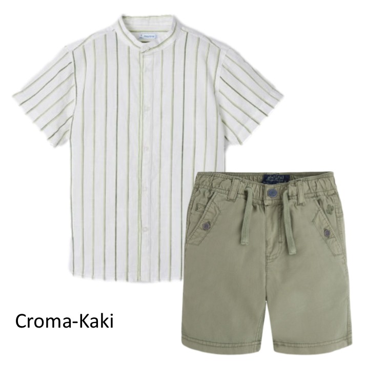 Camisa Y Short Para Niño Años Varios Modelos Marca Mayoral