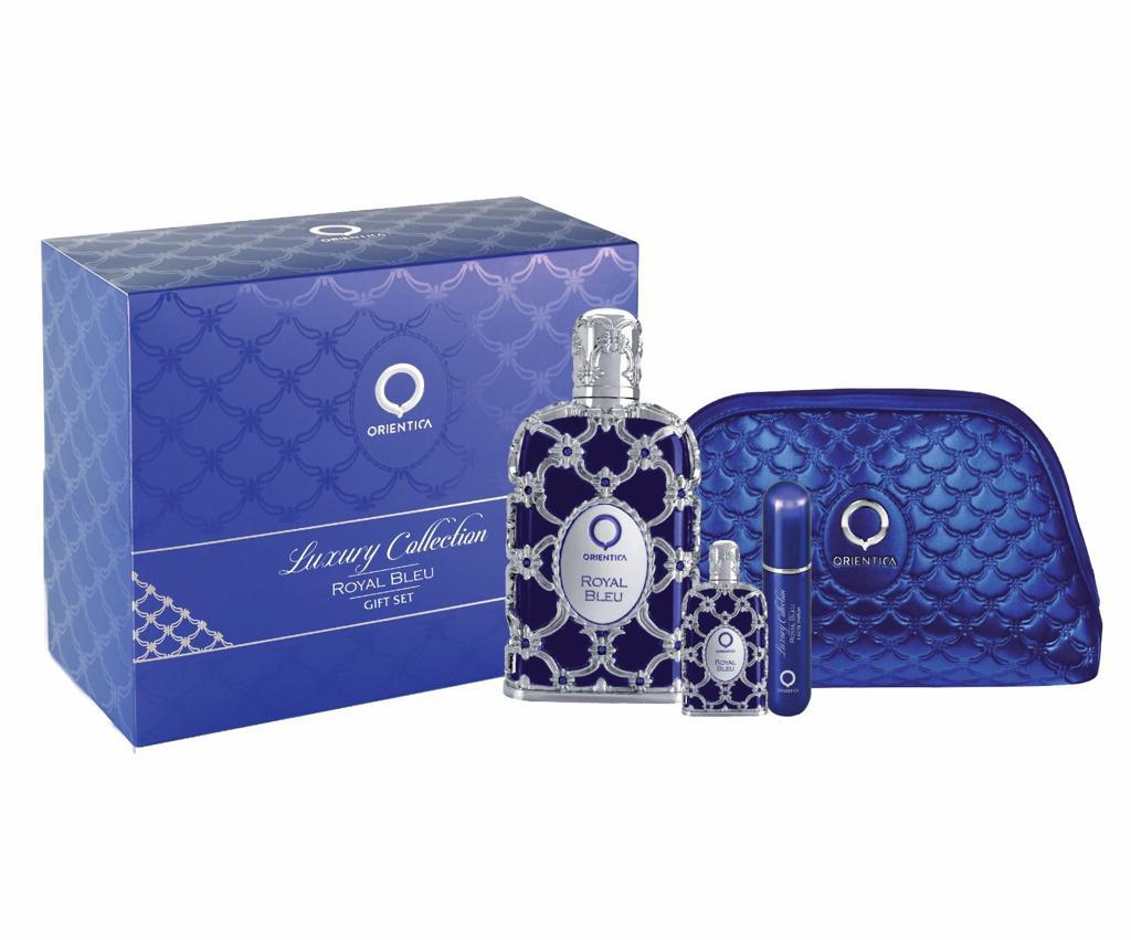 Set Fragancia Orientica Royal Bleu 3pz 80ml Edp