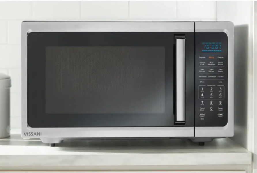 Horno Microondas  1.5 PIES Vissani 3  en 1 (microondas, freír al aire y convección-rostizar)  EC042A2KJ3 