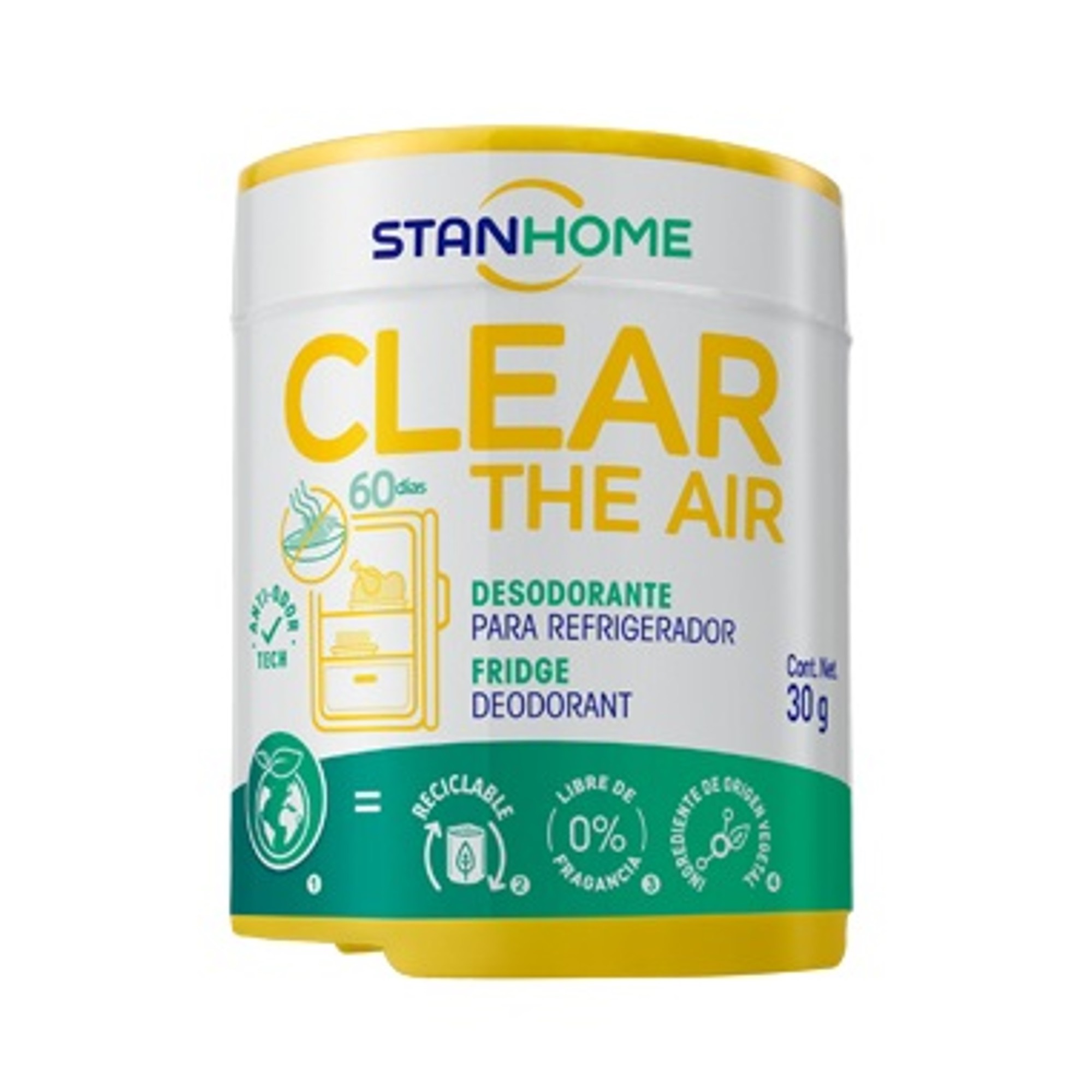 Desodorante Para Refrigerador Clear The Air Stanhome