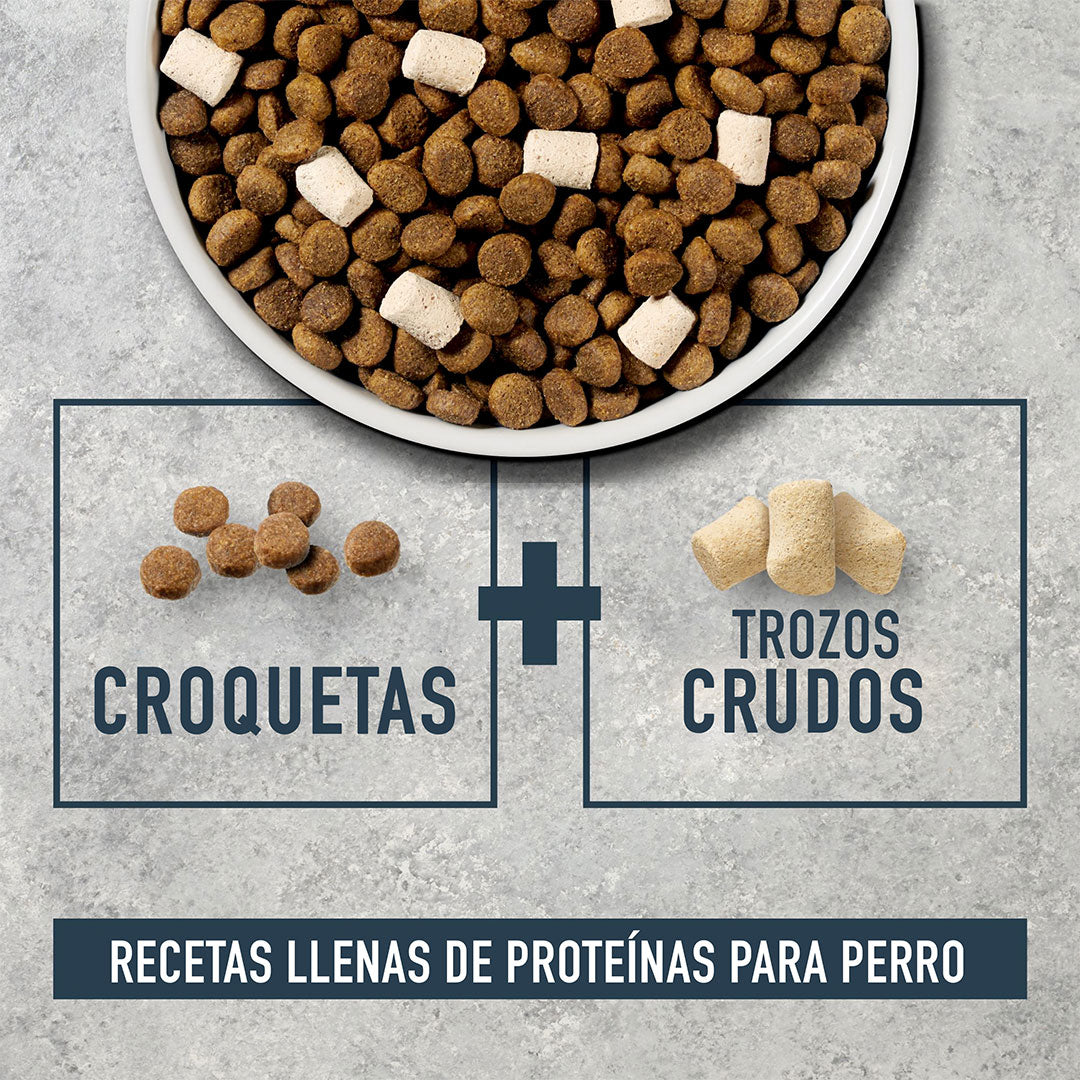 Instinct Raw Boost Whole Grain Alimento para Perros, con Carne Real Cruda Liofilizada de Cordero 9kg
