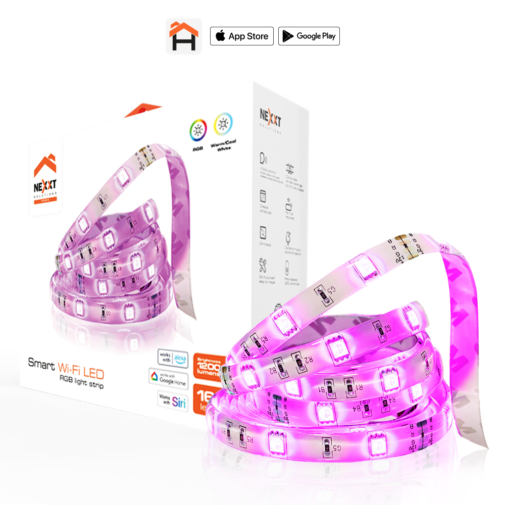 Kit de cinta de luces LED inteligente de 5m NHB-S611