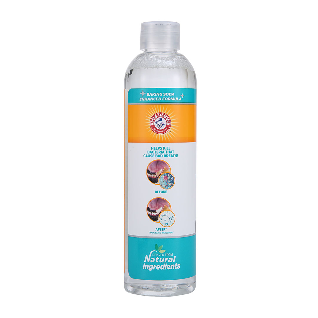 Arm & Hammer Enjuague dental para gato, elimina el mal aliento, combate el sarro y placa, 237ml