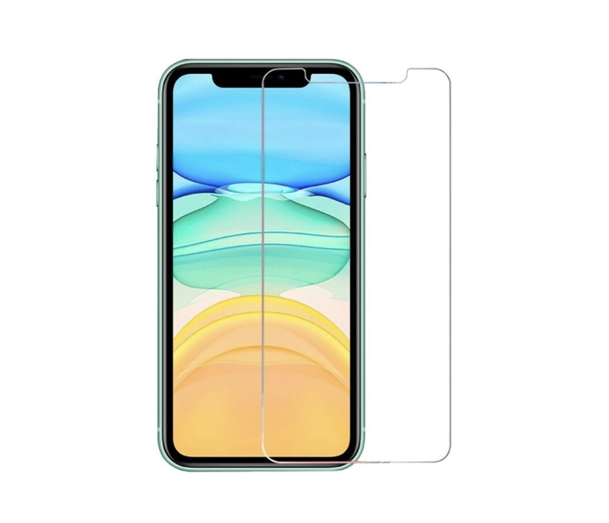 Funda Acrigel Transparente con Esquinas Reforzadas más Mica de Cristal Gratis para iPhone X/ XS