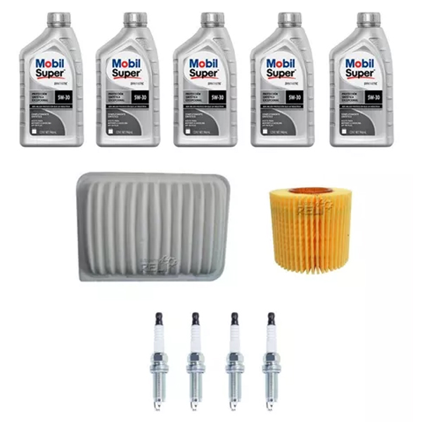 Kit Afinacion Toyota Corolla 1.8 Aceite Sintetico 5w30 M
