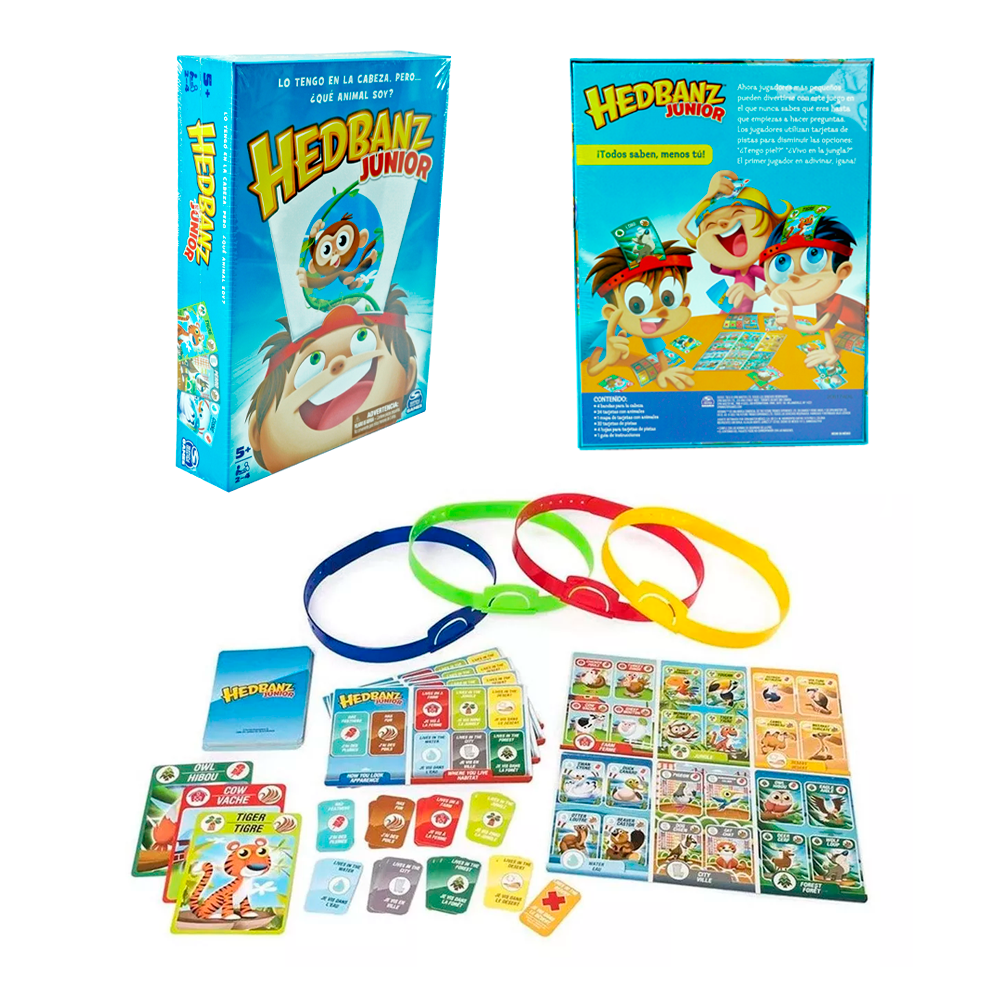 Juego de Mesa Spin Master HedBanz Junior